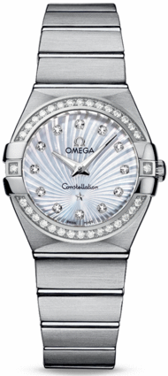 CONSTELLATION QUARTZ 27MM QUARTZ 27MM STEEL MOTHER OF PEARL STEEL