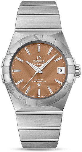 CONSTELLATION CO AXIAL 38MM AUTOMATIC 38MM STEEL BRONZE STEEL