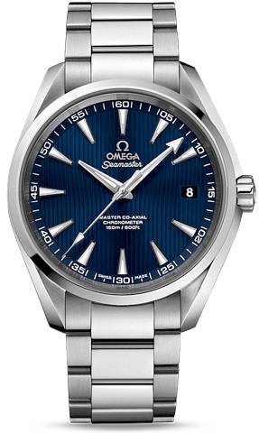 SEAMASTER AQUA TERRA 150M CO AXIAL AUTOMATIC 41,5MM STEEL BLUE STEEL