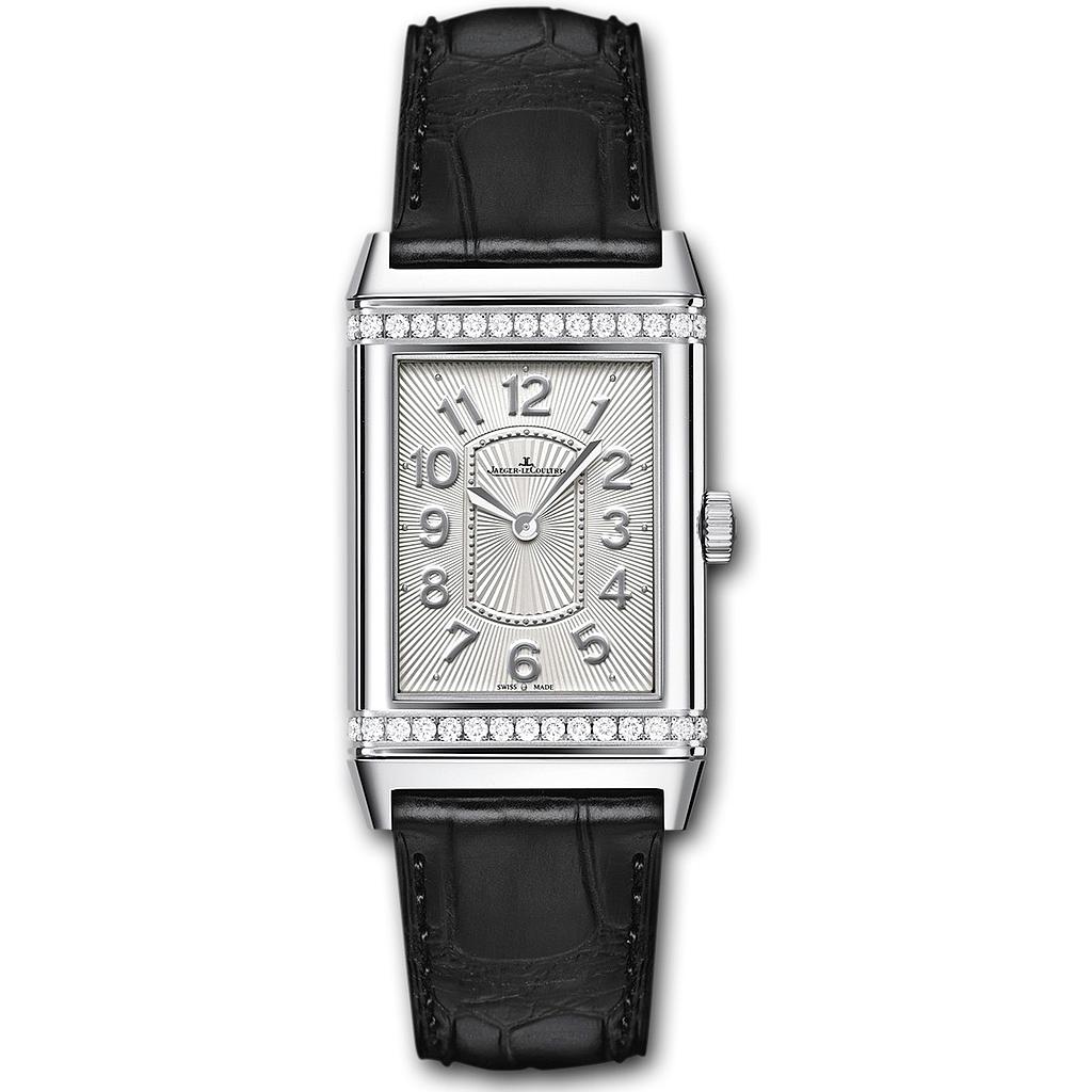 REVERSO GRANDE REVERSO ULTRA THIN MANUAL WOUND 24MM STEEL SILVER ALLIGATOR