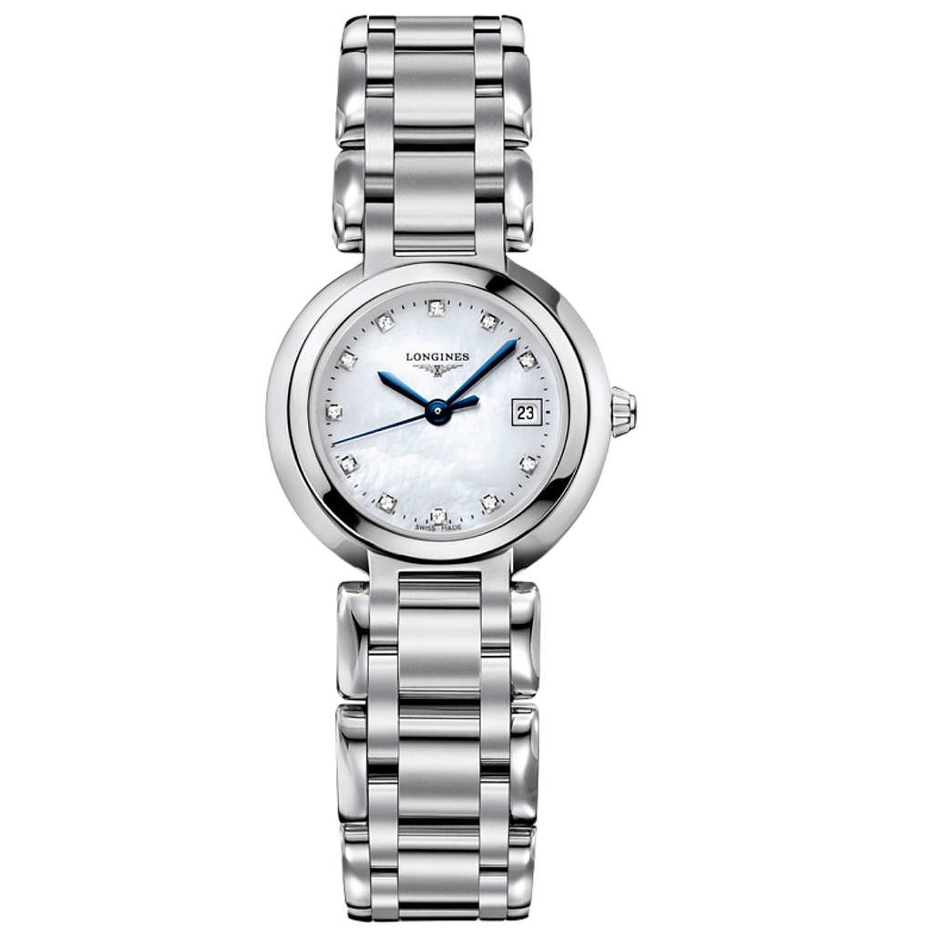 PRIMALUNA QUARTZ 30MM STEEL MOTHER OF PEARL STEEL