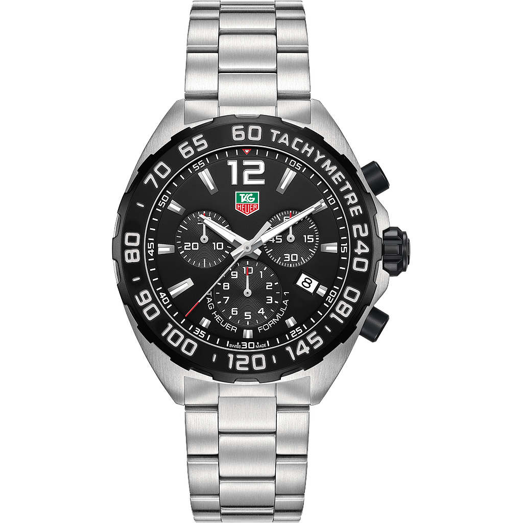 FORMULA 1 CHRONOGRAPH QUARTZ 42MM STEEL BLACK STEEL