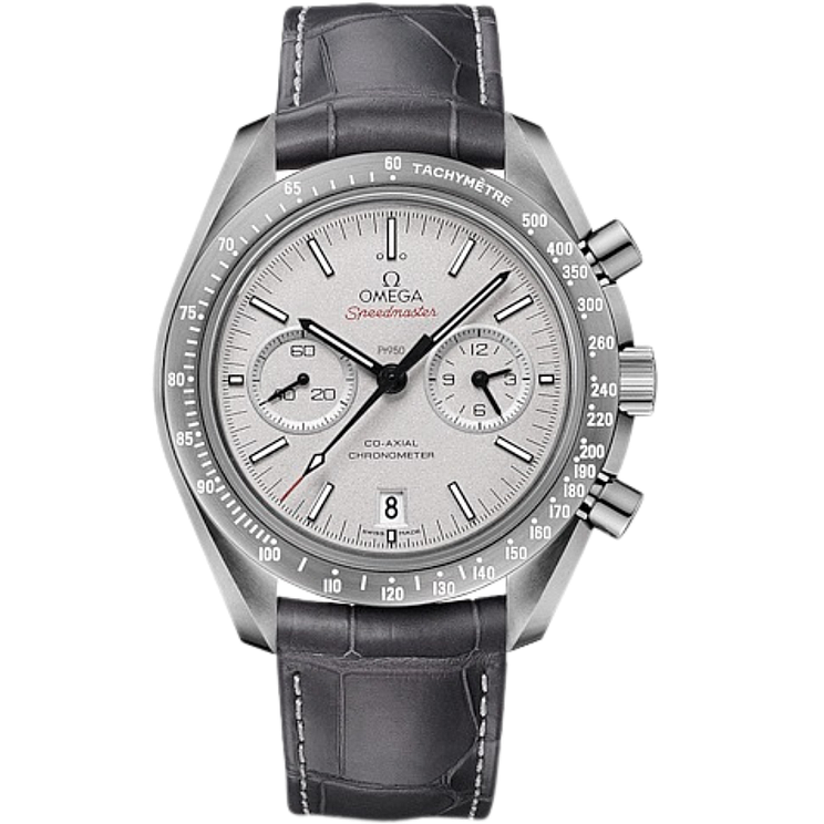 SPEEDMASTER MOONWATCH CO AXIAL CHRONOGRAPH AUTOMATIC 44,25MM CERAMIC GREY ALLIGATOR
