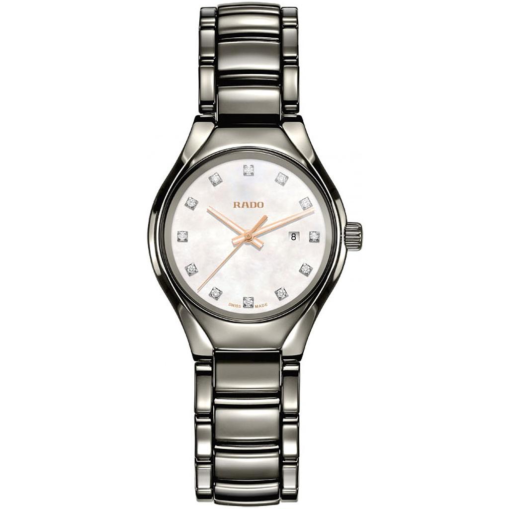 TRUE SILVER QUARTZ 30MM CERAMIC MOTHER OF PEARL CERAMIC