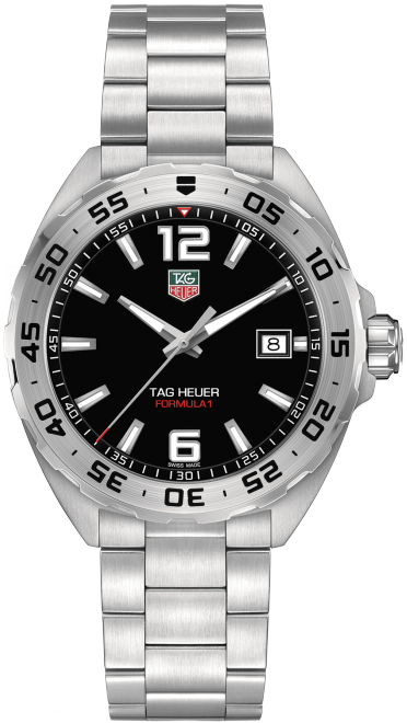 FORMULA 1 DATE QUARTZ 41MM STEEL BLACK STEEL
