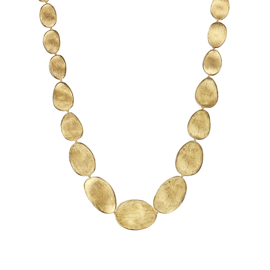 MARCO BICEGO LUNARIA NECKLACE 25.04 18K YELLOW GOLD 46CM