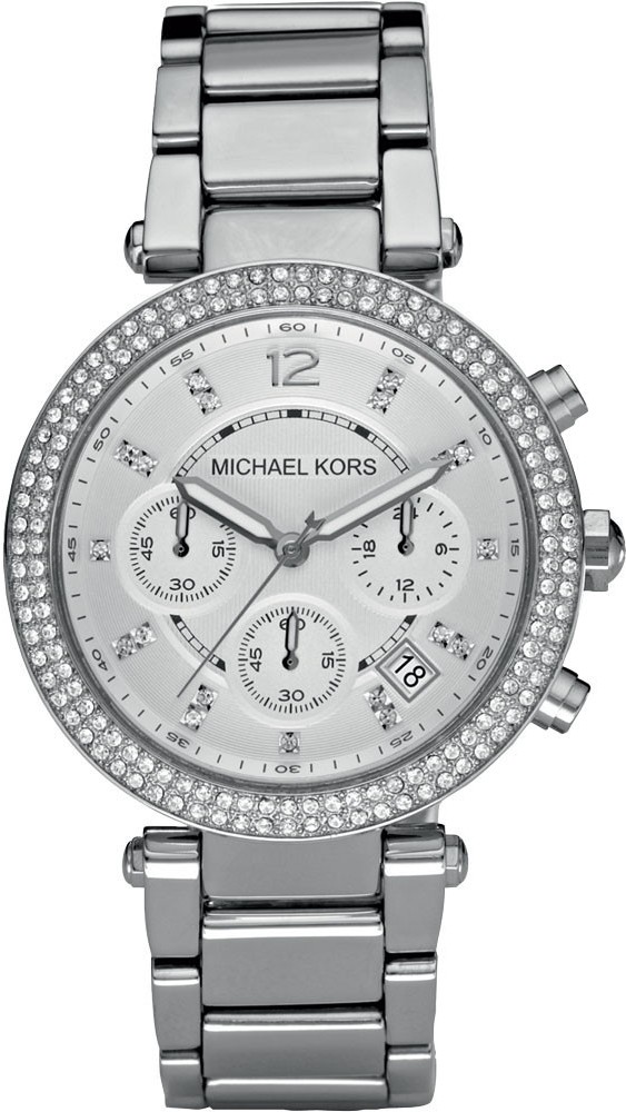 PARKER CHRONOGRAPH QUARTZ 39MM STEEL SILVER STEEL