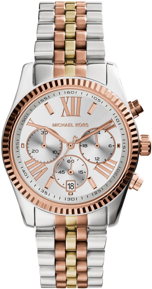 LEXINGTON CHRONOGRAPH QUARTZ 38MM STEEL WHITE STEEL