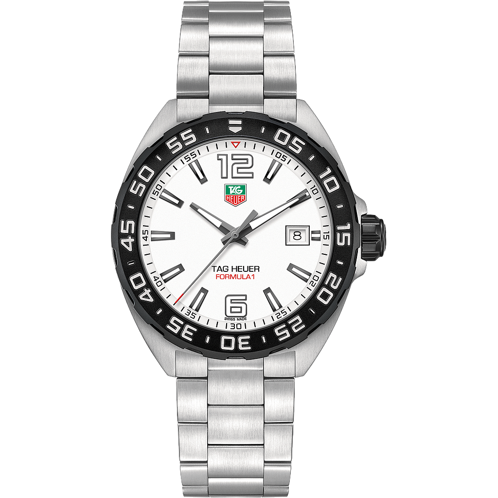 FORMULA 1 QUARTZ QUARTZ 41MM STEEL WHITE STEEL