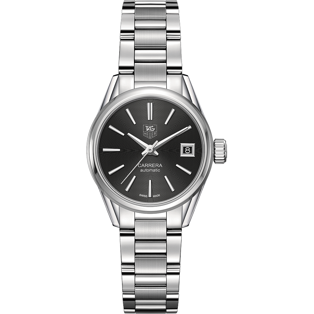 CARRERA CALIBRE 9 AUTOMATIC 28MM STEEL BLACK STEEL