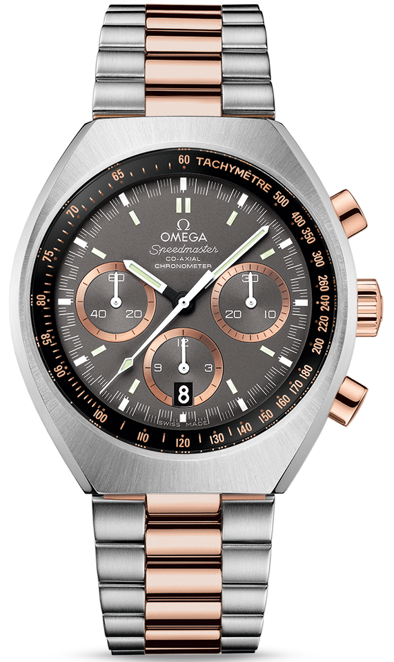 SPEEDMASTER MARK II CO AXIAL CHRONOGRAPH AUTOMATIC 42,4MM STEEL & ROSE GOLD GREY STEEL & ROSE GOLD