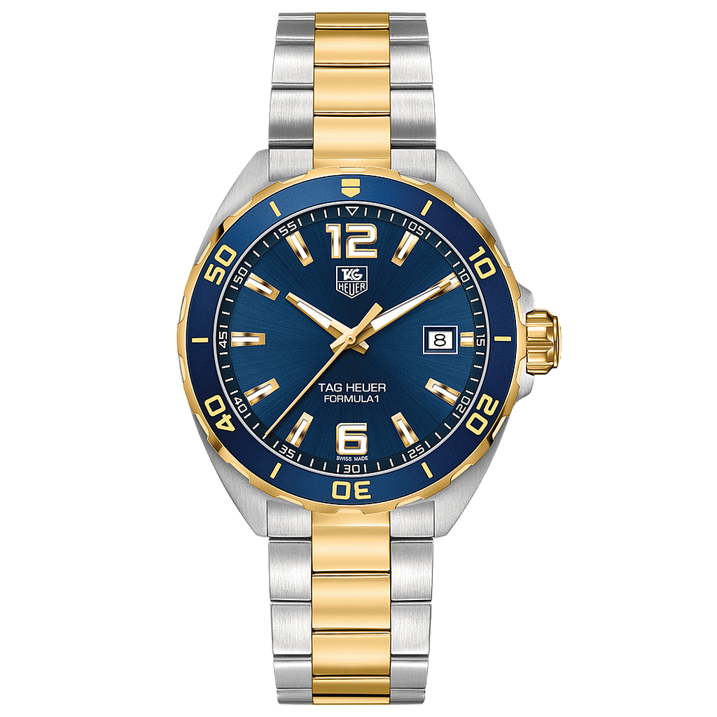 FORMULA 1 QUARTZ QUARTZ 41MM STEEL BLUE STEEL & GOLD
