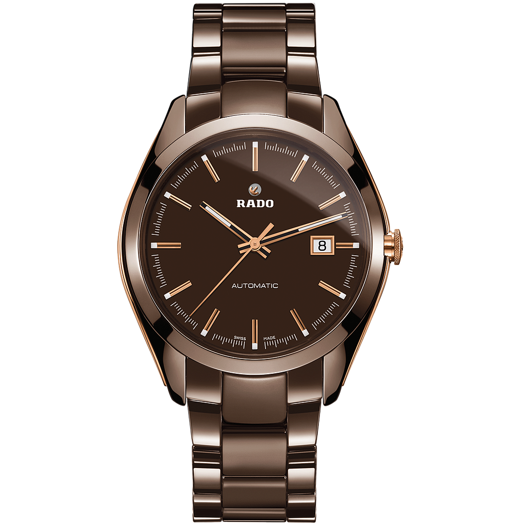 HYPERCHROME BROWN AUTOMATIC 42MM STEEL & CERAMIC BROWN CERAMIC