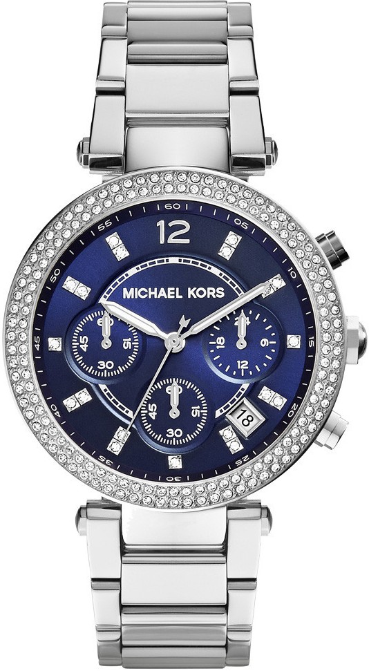 PARKER CHRONOGRAPH QUARTZ 39MM STEEL BLUE STEEL