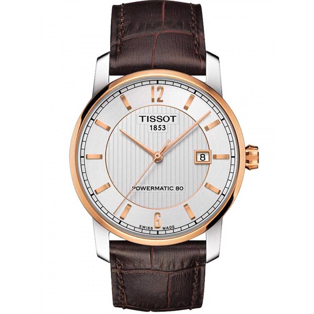 T-CLASSIC TITANIUM AUTOMATIC 40MM TITANIUM SILVER ALLIGATOR
