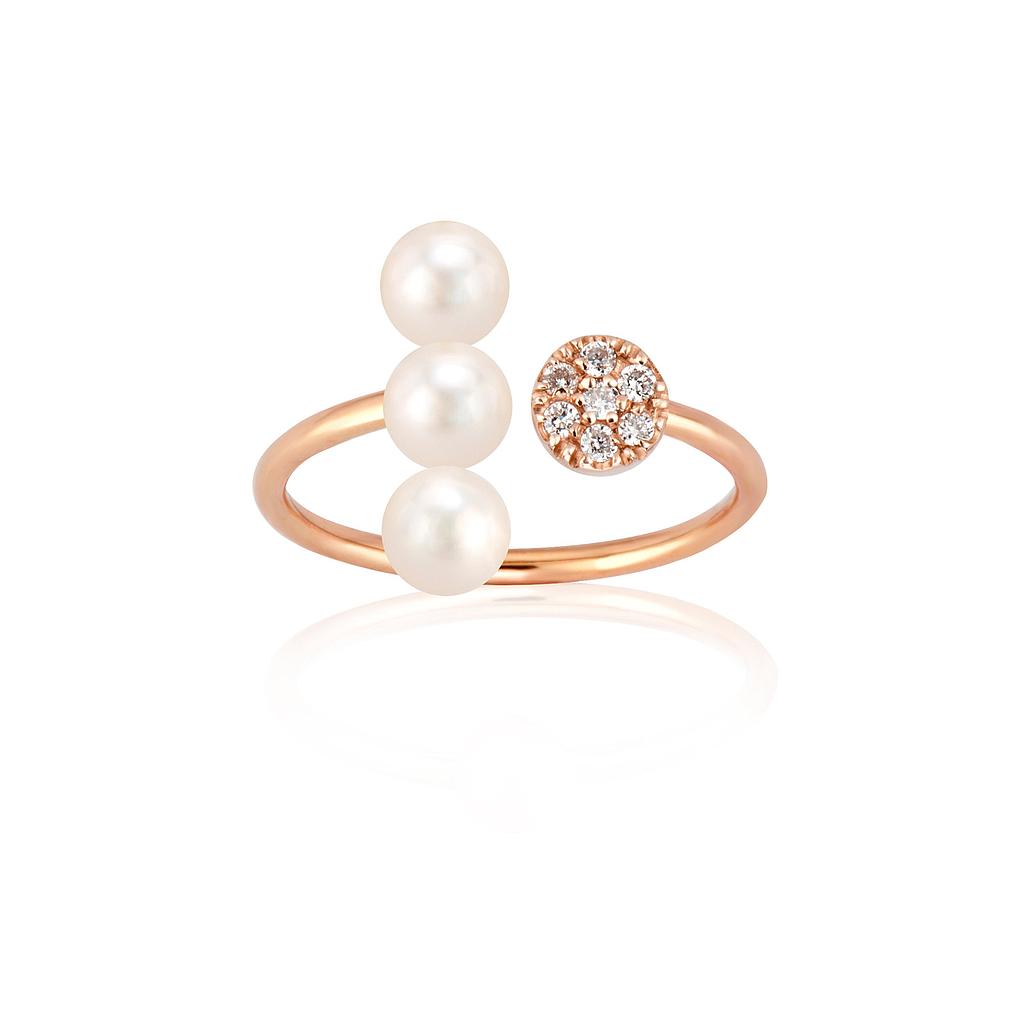 GOLD & ROSES B.T.S. RING 1.77 18K ROSE GOLD 14