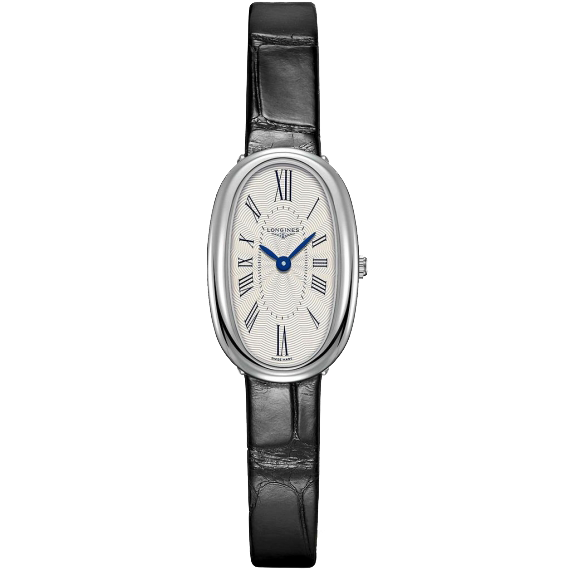 SYMPHONETTE QUARTZ 18.90MM STEEL CHAMPAGNE ALLIGATOR