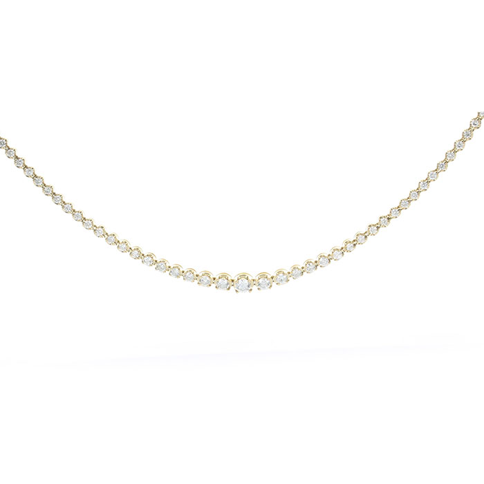 GENEVE NECKLACE NECKLACE 16.48 18K YELLOW GOLD 42CM