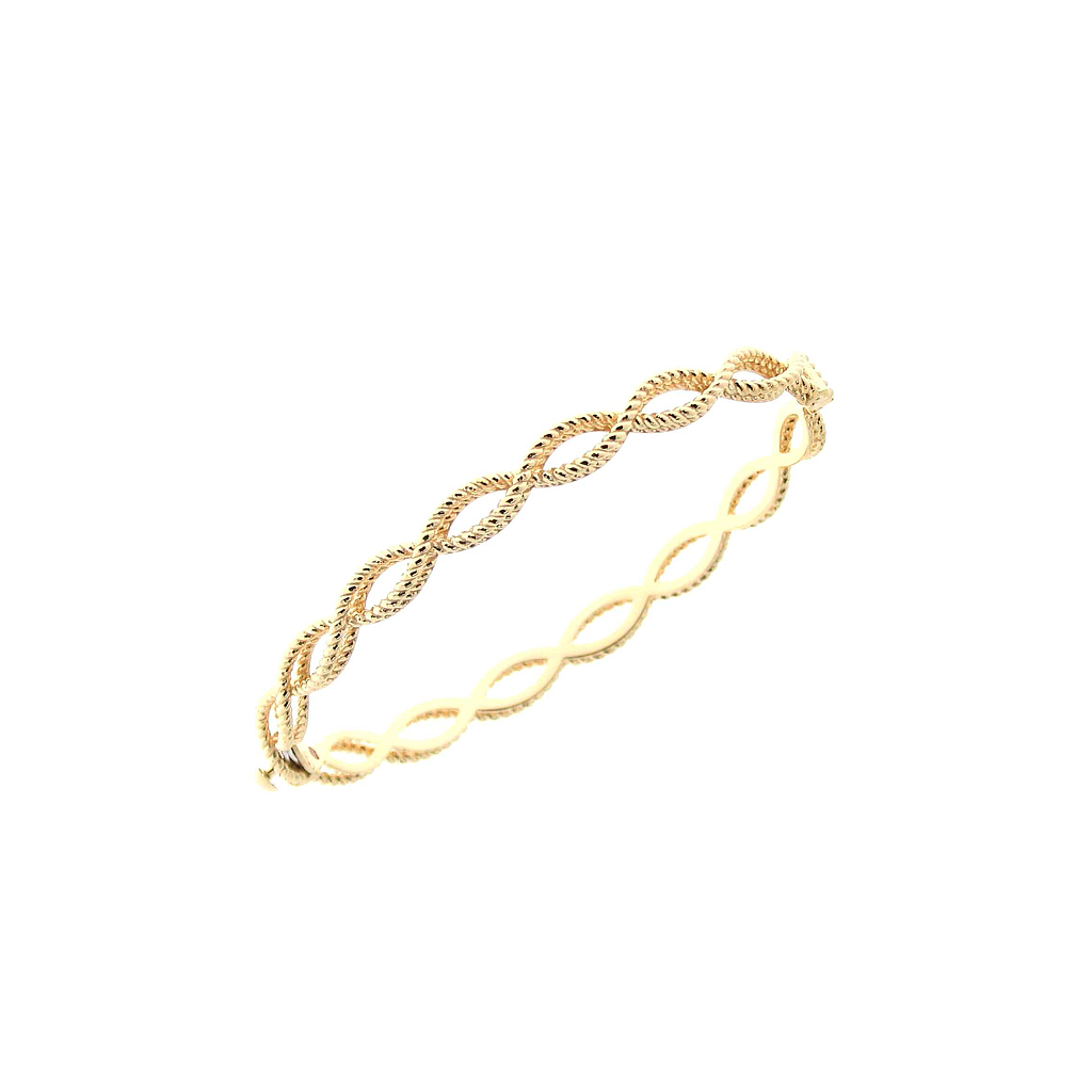 ROBERTO COIN NEW BAROCCO BRACELET 11.81 18K YELLOW GOLD