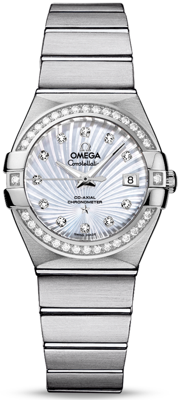 CONSTELLATION CO AXIAL 27MM AUTOMATIC 27MM STEEL WHITE STEEL