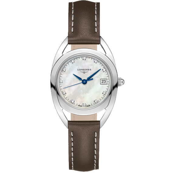 EQUESTRIAN QUARTZ 30MM STEEL MOTHER OF PEARL