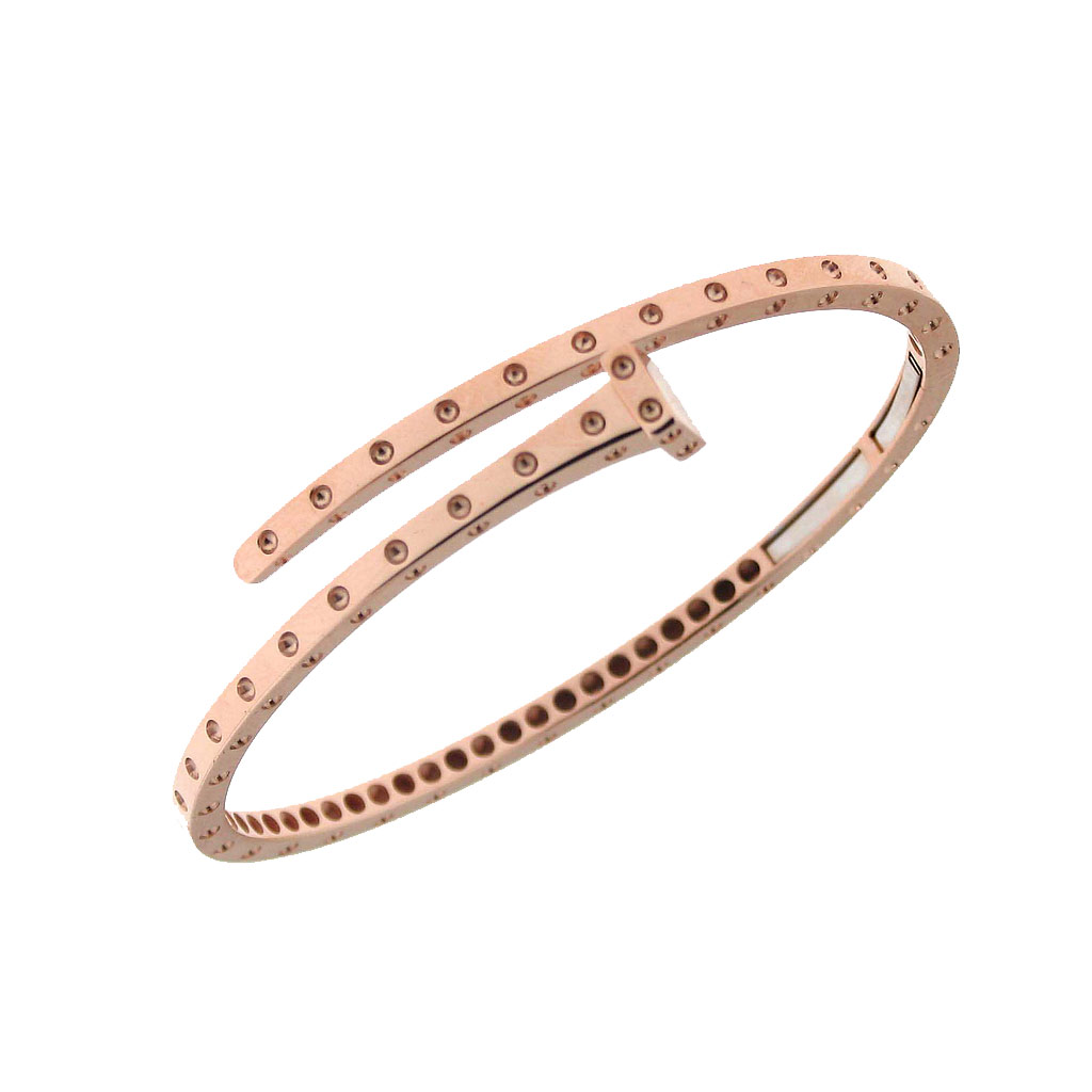 ROBERTO COIN POIS MOI BANGLE 14.6 18K ROSE GOLD