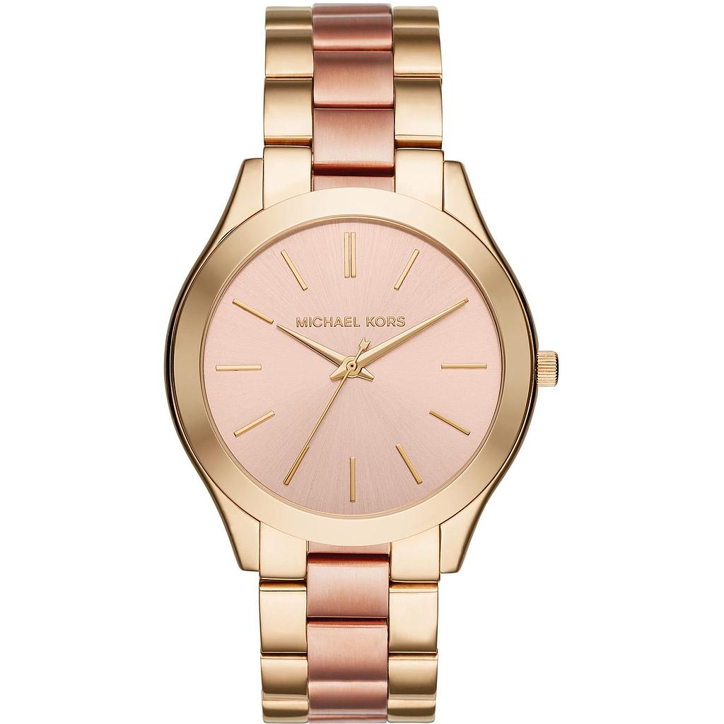 SLIM RUNWAY QUARTZ 42MM STEEL ROSE GOLD STEEL