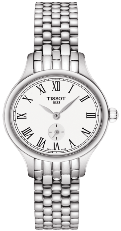T-LADY BELLA ORA PICCOLA QUARTZ 24MM STEEL SILVER STEEL