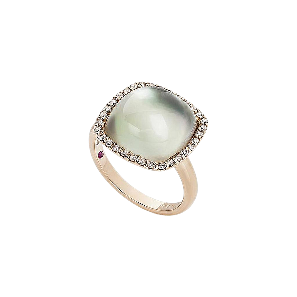 ROBERTO COIN COCKTAIL RING 4.9 18K ROSE GOLD 12